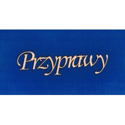 Przyprawy   20x4 cm   cz: Monotype